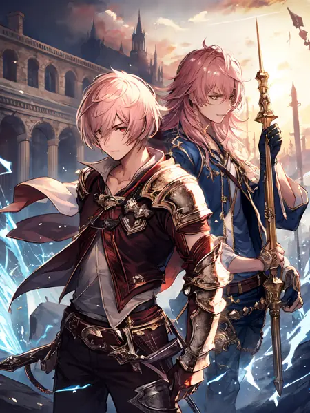 Shadowverse / Rage of bahamut / Granblue Fantasy Albert&Yurius / アルベール&ユリウス