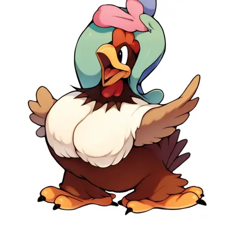 Clara Cluck (Vintage Disney) [Pony SDXL & SD 1.5]