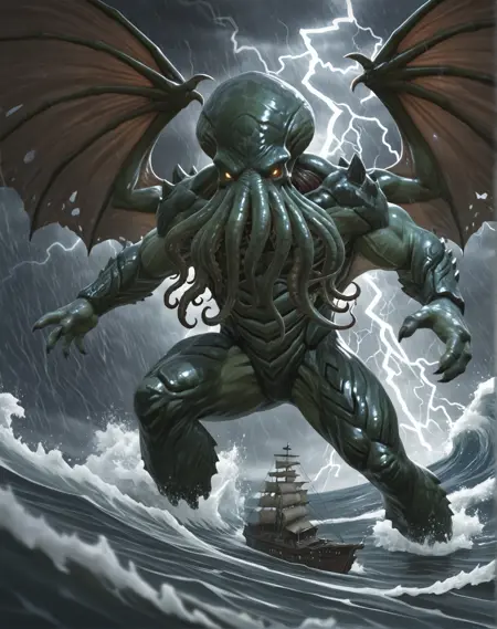 Cthulhu for [PonyXL||illustrious]