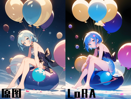 色彩饱和度调整 | Saturation Tweake LoRA | 彩度調整です v1.0
