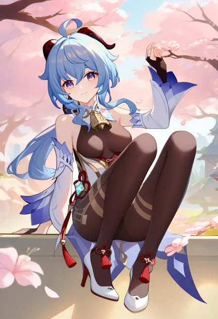 Ganyu: Genshin Impact |Outfit Lora| PonyXL