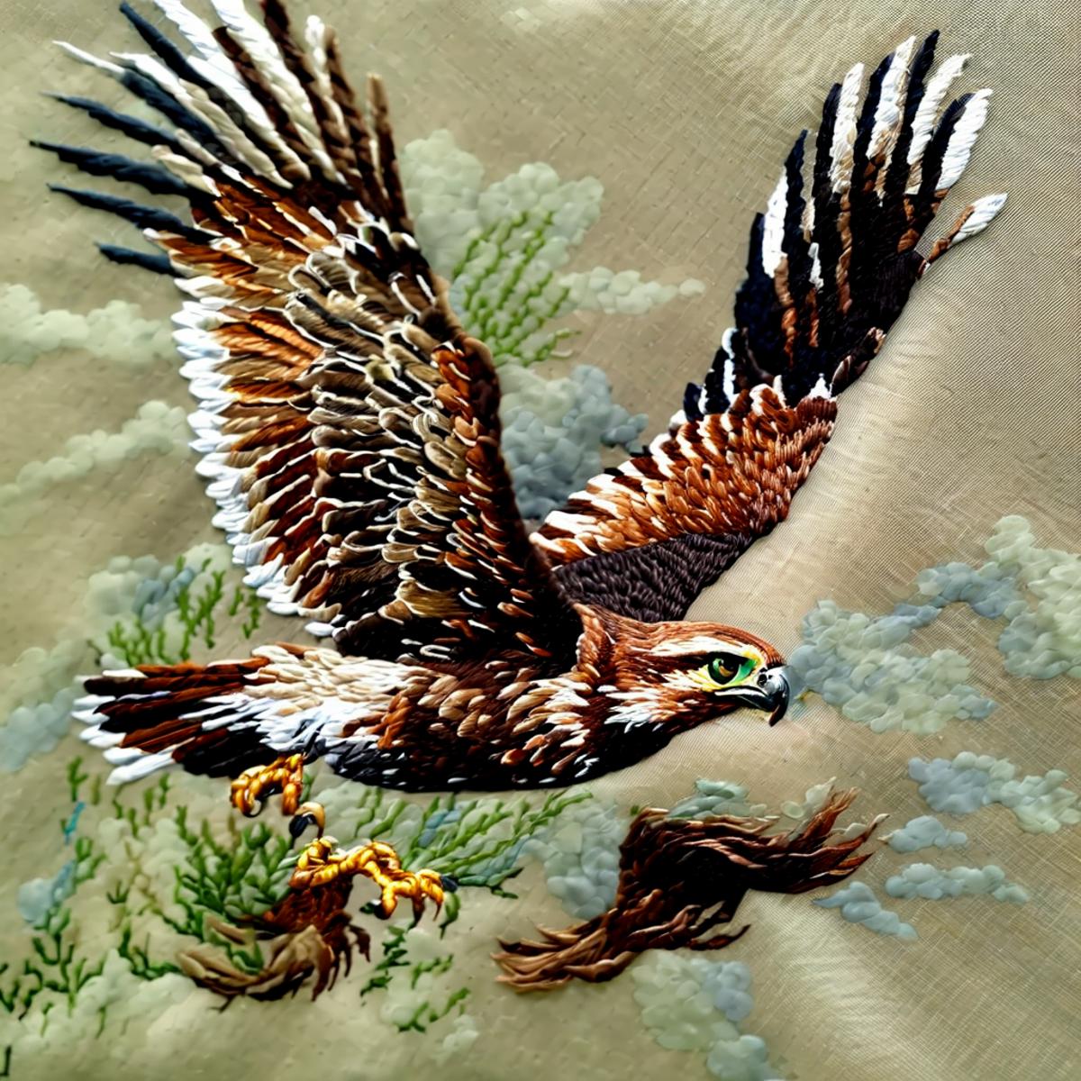 Embroidery. SDXL image by coogara