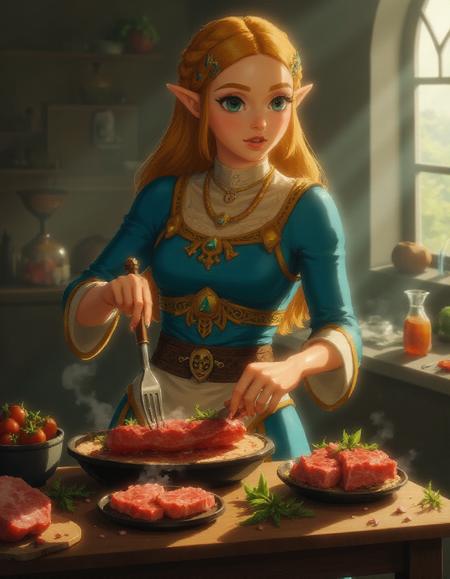 Princess Zelda FLUX LoRa v1.0