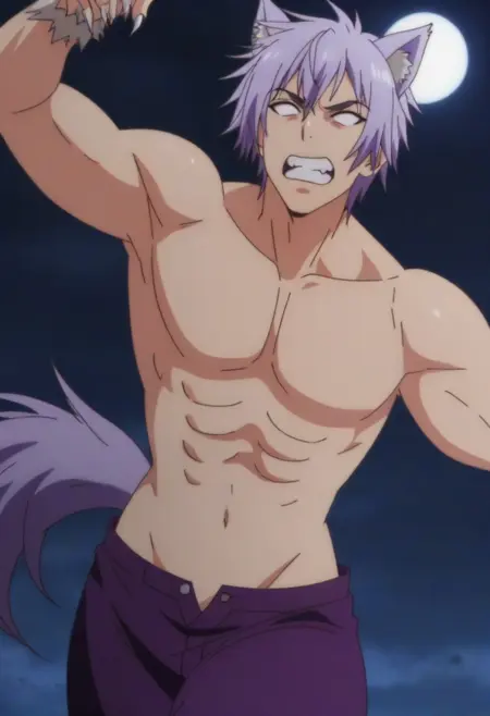 Wolf Bete (Male form) from Kuroitsu