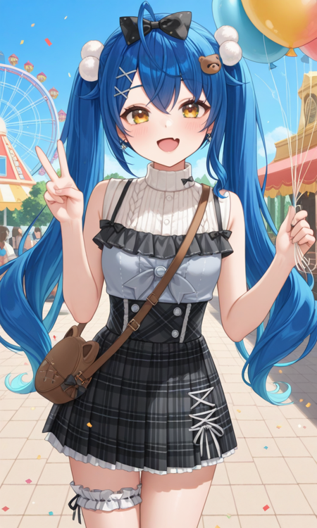 [Illustrious] Amamiya Kokoro(天宮こころ) - amusement date outfit - Nijisanji v1.0