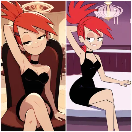 Frankie Foster - (incl. cartoon style) - Foster's Home Character
