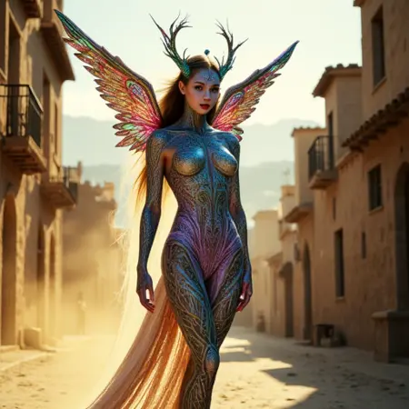 Angels in the Light Flux