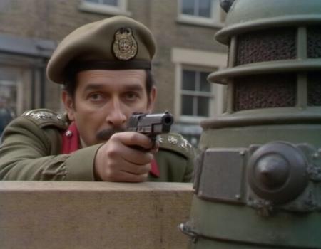Nicholas Courtney, Dr Who associate The Brigadier v1.0