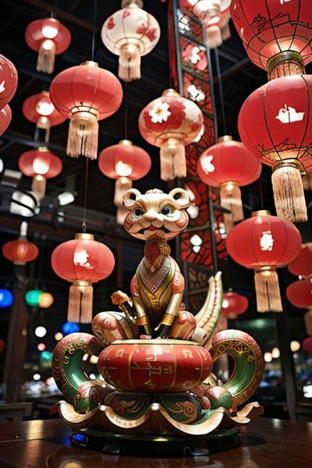 the Dragon, exhele fire, heart exploding,  Bejing red squire, <lora:~Q?-[Tfpo sky lantern:0.8> Sky lantern
<lora:quiron_lunarNewYear2024_v1_lora:0.87> lunarNewYear2024quiron, lights, fireworks, Chinese festival, crowd, new year celebration, paper lanterns, Hang Red Lanterns for Prosperity and Luck, Display Spring Couplets for Good Wishes, Decorate with Blossoming Flowers for Renewal, Incorporate Chinese Knots to Symbolize Unity, Use Lucky Money Plants for Prosperity, Display Chinese Zodiac Animal Figurines for Personal Touch, paper-cuts and couplets include good fortune or happiness, wealth, and longevity.