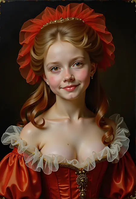Beautiful Vintage Cleavage for Flux