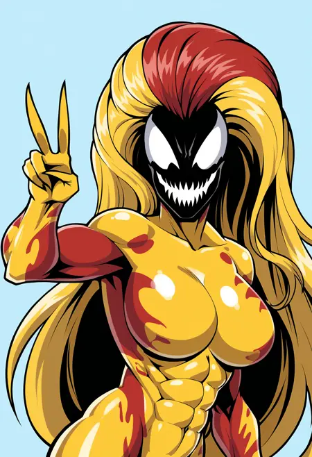 Scream - Marvel Comics [SDXL Pony]