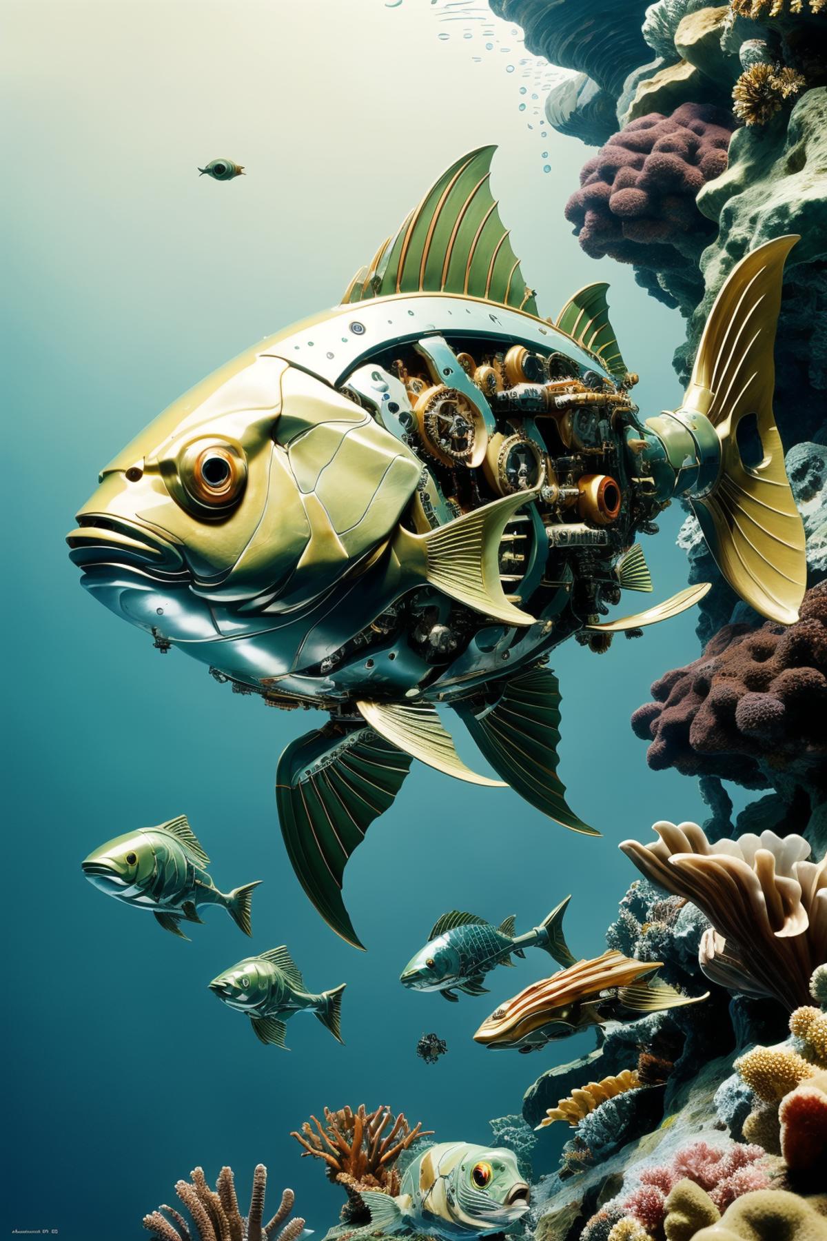 Mechanical fish image by InfiniteLight