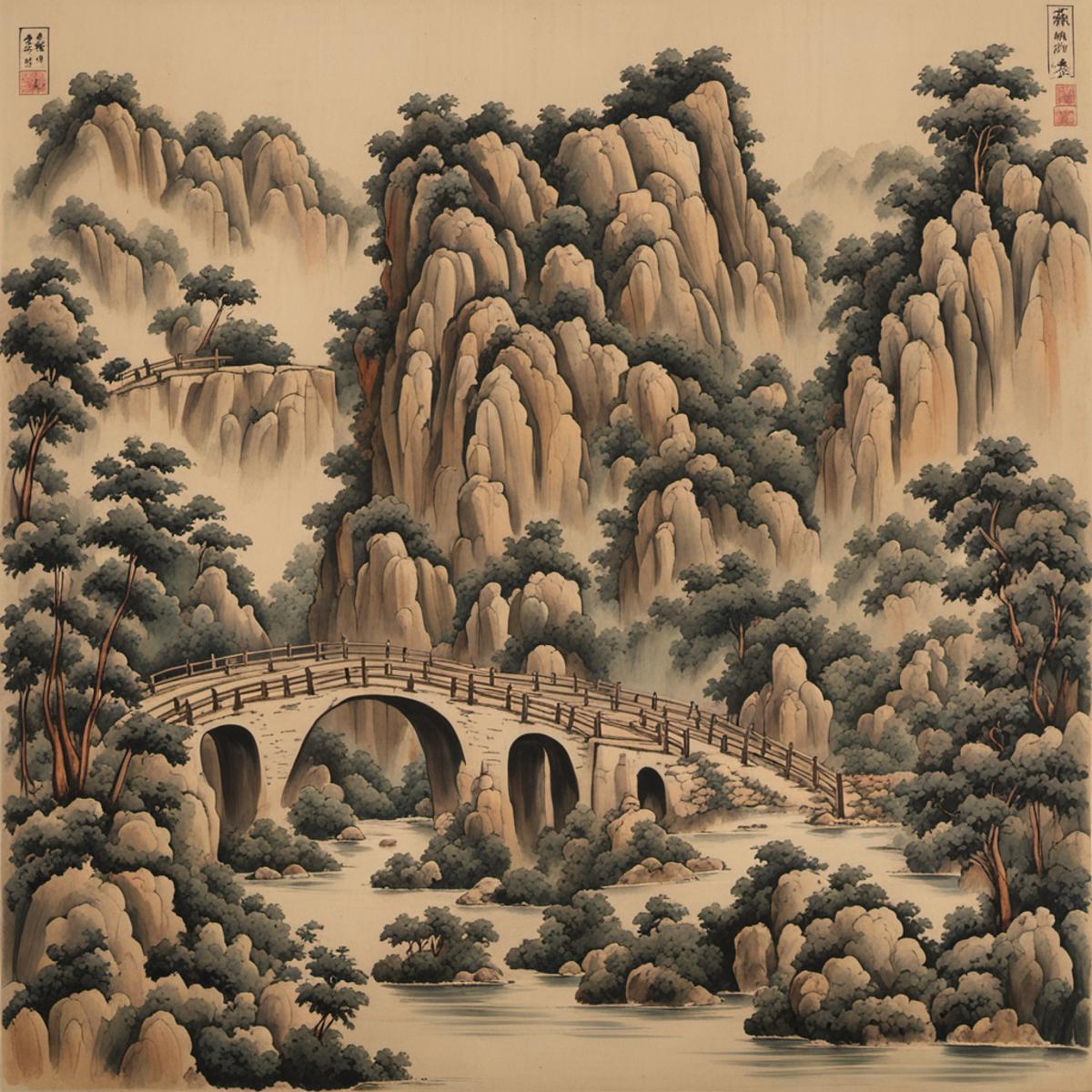 Tang Bohu's Painting Style LORA SDXL 唐伯虎画风劳拉XL image by TangBohu