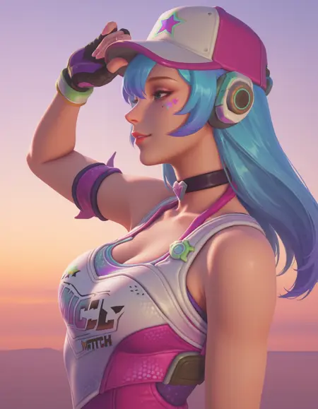 Music Festival Mercy Skin (Illustrious & Pony)