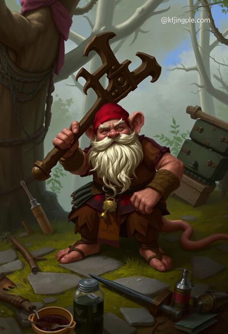 Dwarven Rat-Catcher