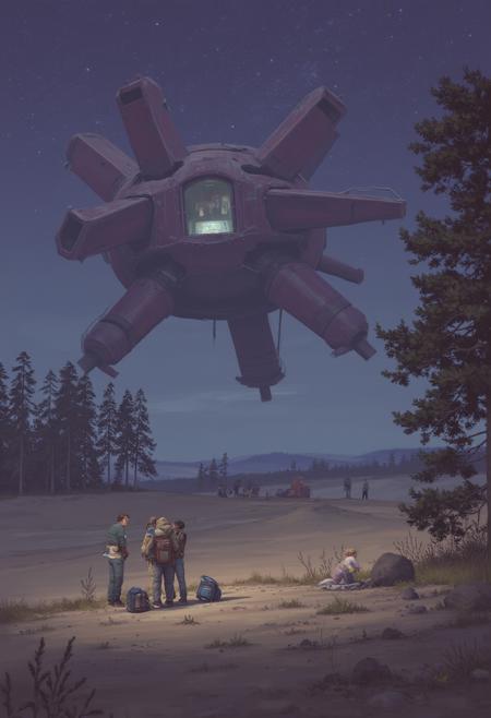 YFG Simon Stålenhag Swedish Machines [FLUX] v1.0