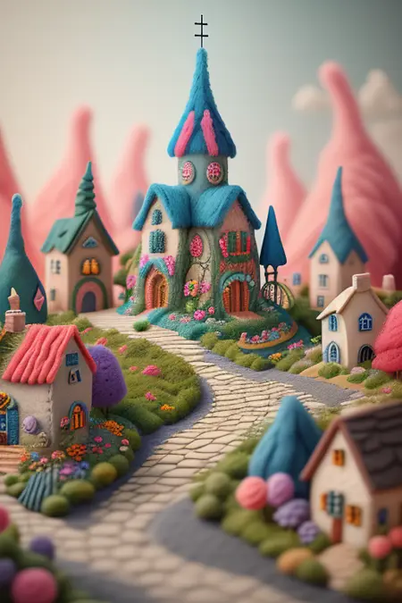 梦幻微缩场景2.5D