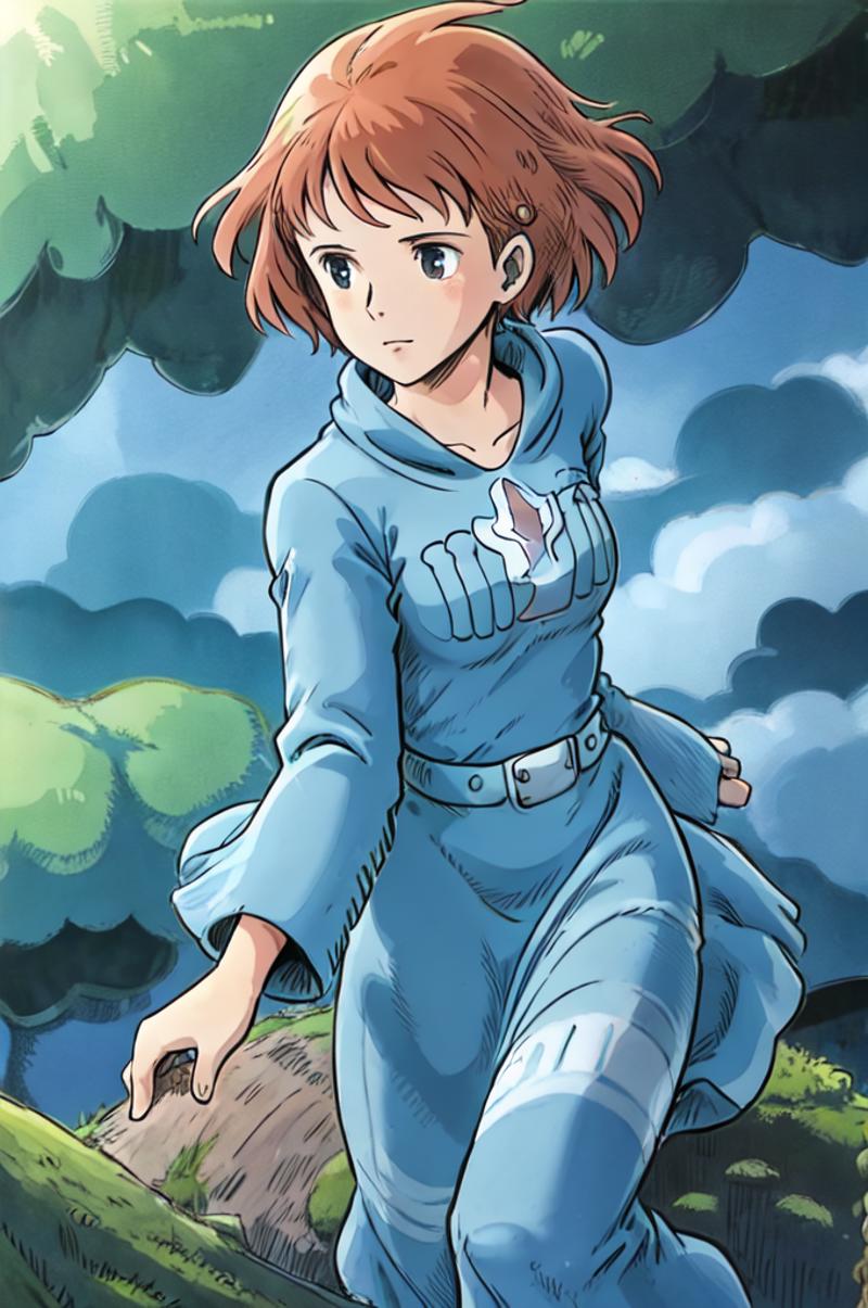 Nausicaa comics (Nausicaa of the Valley of the Wind) LORA image by drstef2