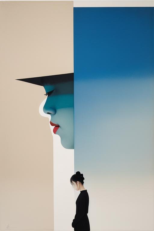 Minimalist and Abstract Art 留白 image by obitod