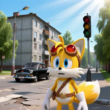 Miles Tails Prower Sonic Boom (QWEN)