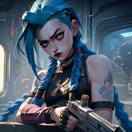 Jinx - Arcane League of Legends (PonyXL) - V1 - Reviewed by