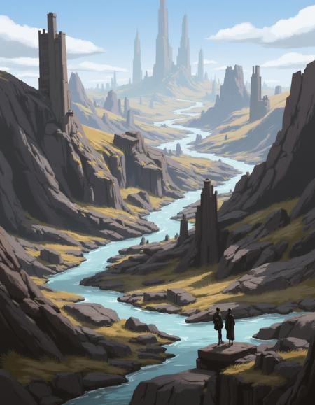 Sci-Fi Concept Art Landscapes [FLUX] 275 Steps