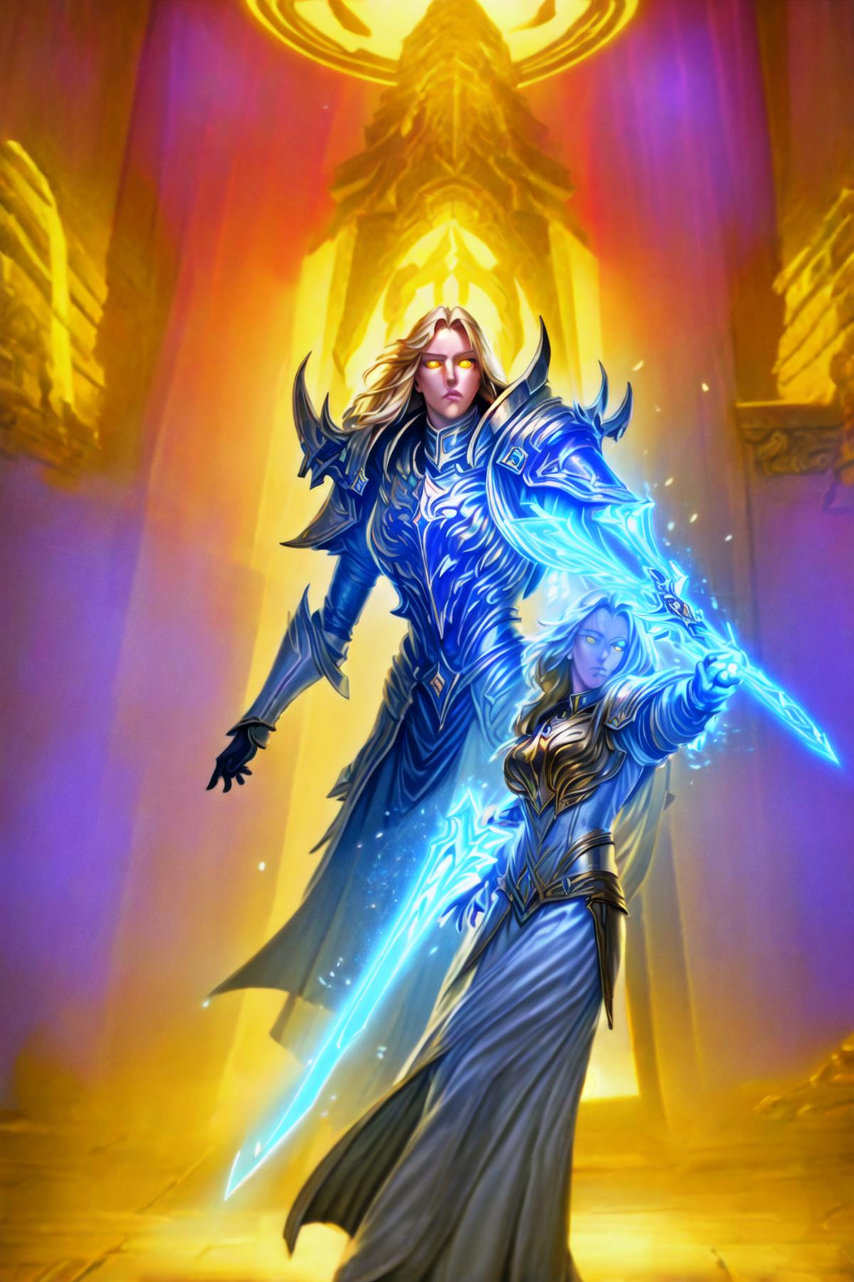 SXZ Blizzard Style [ Warcraft & Hearthstone ] image by duskfallcrew
