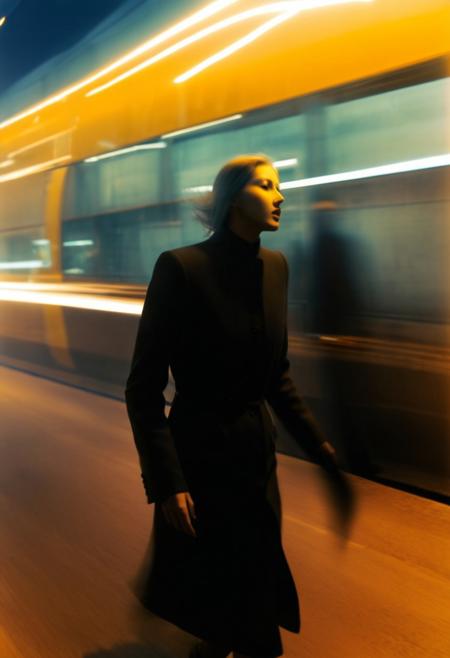surrealist candida, ghosts, dreamlike, avant-garde, satire,everyday, surrealism, idioms candid. Strong Contrast. By Alex Andreev. sephia-tinted photography. with motion blur, slow shutter speed, and streaks of light.