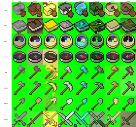 Minecraft Items 1.12.2