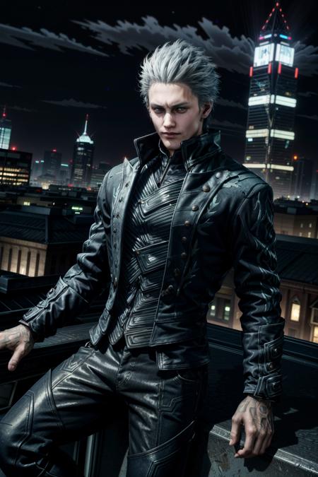 Vergil from Devil may cry, DMC series, Devil may cry, Stable Diffusion