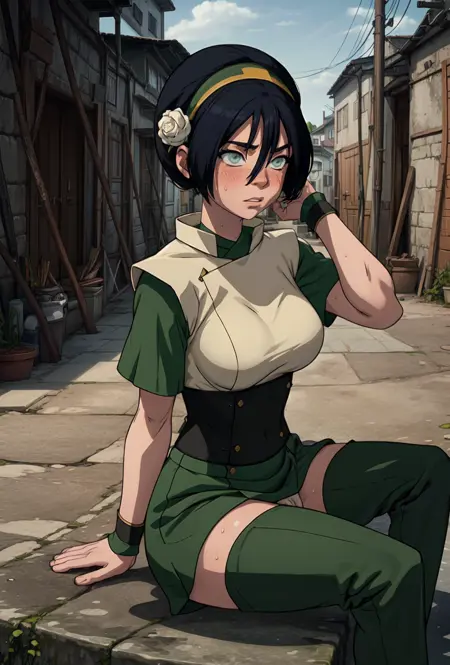 Toph Beifong Avatar the Last Airbender