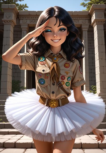 DALLE GIRL SCOUT AMBASSADOR V1