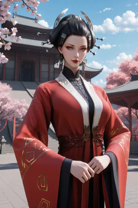 沧元图 - 阎红衣常服 - Pony & IL