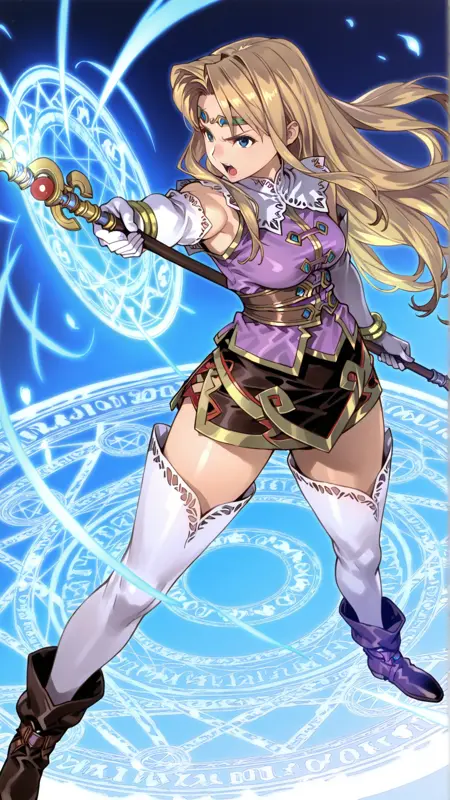 Mystina/メルティーナ(Valkyrie Profile) Illustrious