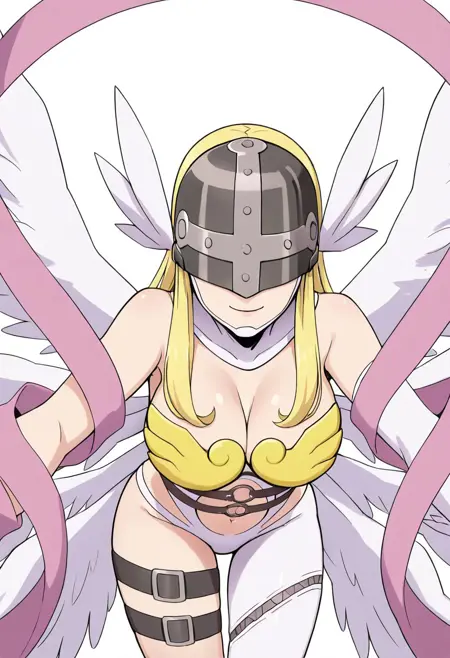 Angewomon: Archangel Vaccine | エンジェウーモン (Digimon) [Noob AI & Illustrious & Pony & SD1.5]