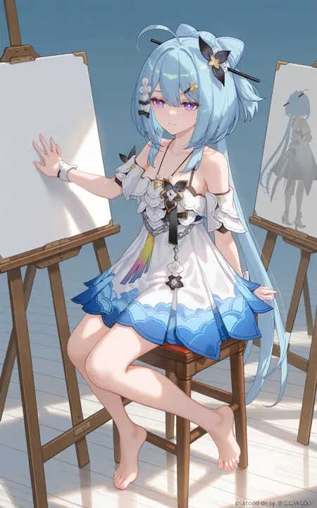 xl-ill-【崩坏3】格蕾修:夏梦如绘(泳装)griseo