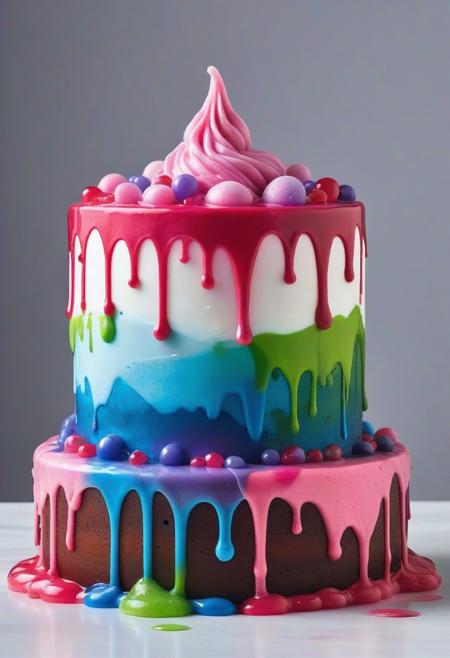 
stacking, transparency, inventive, vivid color, Cake ((((made colorful slime/lighting,)))) <lora:add-detail-xl:1>, <lora:xl_more_art-full_v1:0.8>