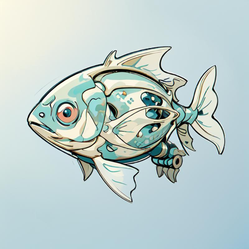 Mechanical fish image by aji1
