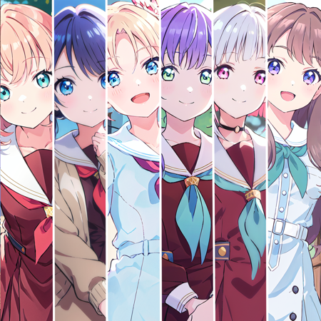 [Love Live!]Characters and Costumes(Nijigasaki, Liella, Hasunosora etc) Hasunosora
