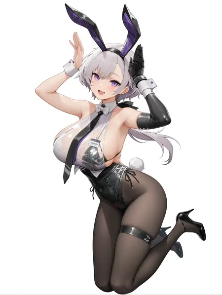 【Illustrious】バニーリノ アズールレーン (Bunny Reno) (azur lane)