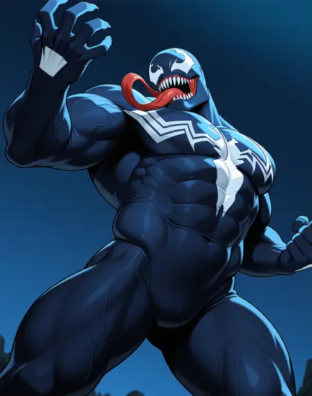 Venom Marvel vs Capcom (Marvel Comics) (Illustrious) (AD)