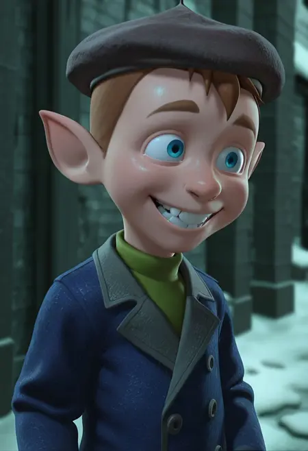 Eubie- The Happy Elf [Commission]