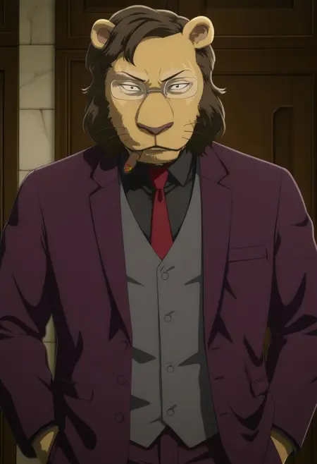 Chief Lion (Beastars) [Pony & Illustrious]