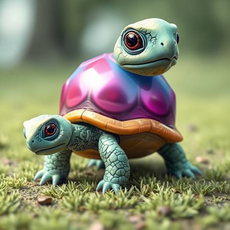 surreal squirtle