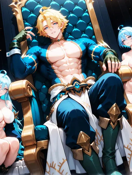 Poseidon | Record of Ragnarok / Shūmatsu no Valkyrie | Illustrious LoRa