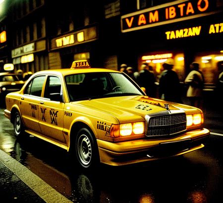 ((vintage vhs retro film grain)) gloomy, horror, creepy, wet and dark new york streets
(dimly lit, dark, subtle, beautiful:1.2)
(yellow taxi cab driving in new york, scene from taxi driver1.3) 190evo
 <lora:epi_noiseoffset2:1.23>
 <lora:add_detail:0.75> <lora:190Evo:0.8>