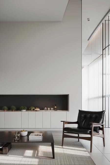 Black and white minimalism丨Interior style