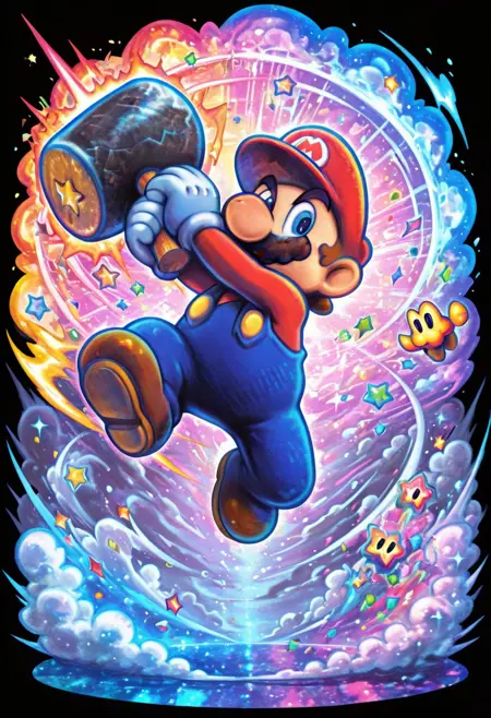 Mario & Luigi: Dream Team - Game Style [Illustrious]