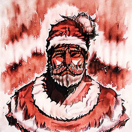 <lora:wcolors:0.9> watercolor, detailed painting <lora:rageMode_v1:0.77>  father Santa Claus, big (white beard,:1.5) red furious, flying, throwing presents, hands up in the air, 1boy, shouting, ragemode, lightning medium view ohohoh