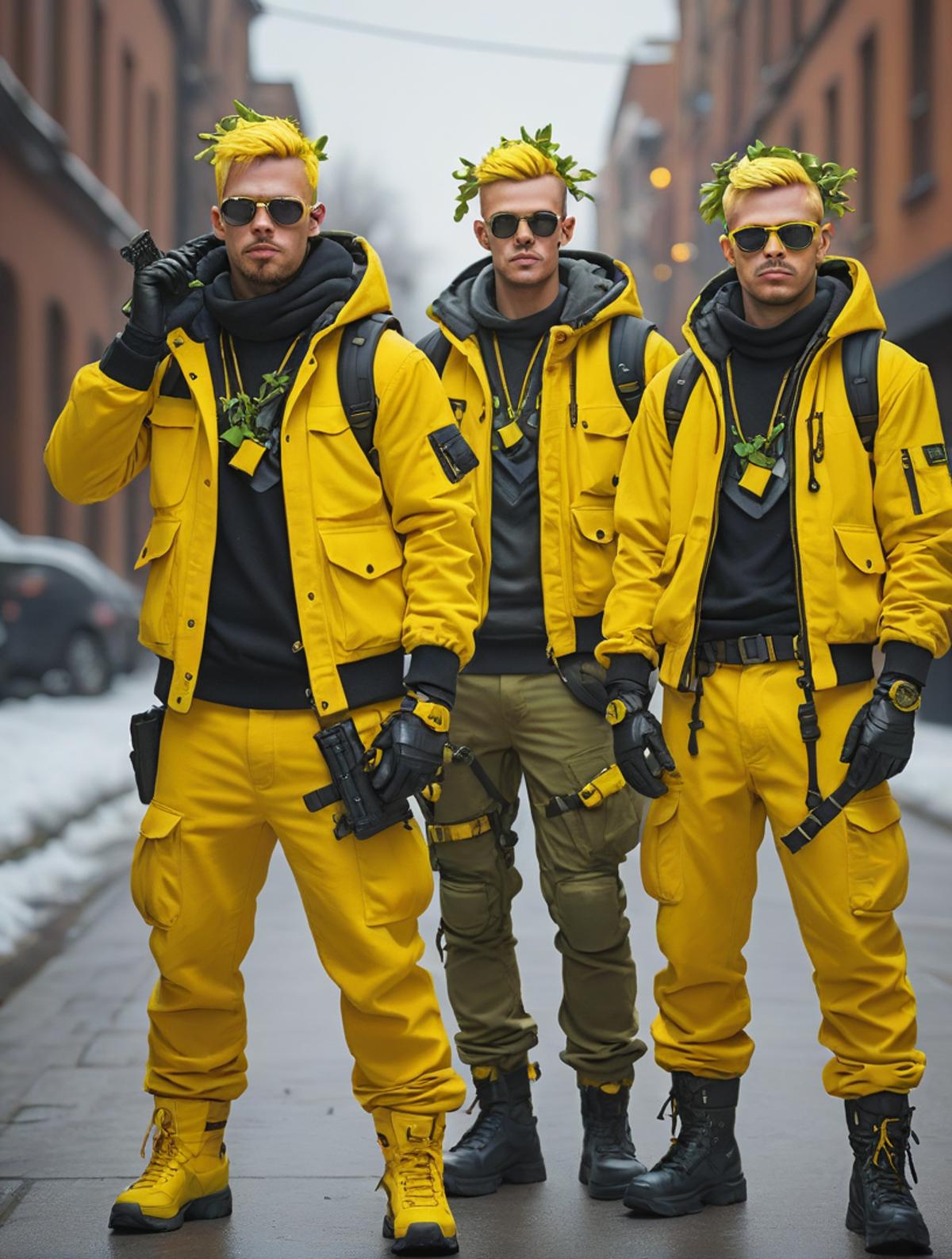 Mistletoe Mercenaries - sliders - yellow team image contest helper image by AdrarDependant